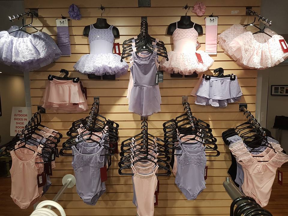 The Dance Shop has the area's largest collection of dance wear